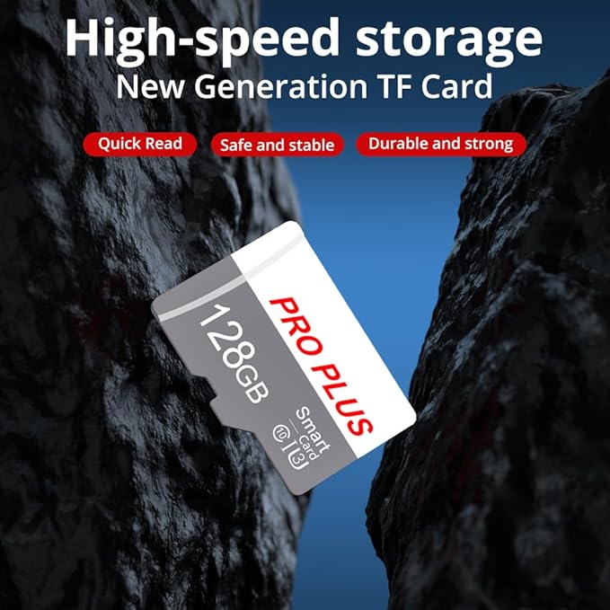 2 Pack TF Card 128GB with Adapter, High Speed Memory Card, UHS-I C10 A1 Memory - Image 4