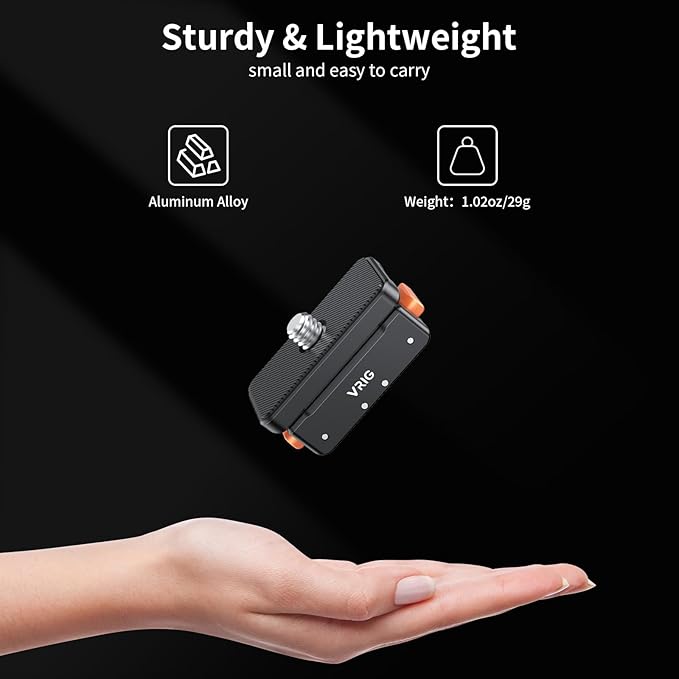 VRIG Magnetic Base for Insta360 Ace/Ace Pro Magnetic Quick Release Adapter - Image 3