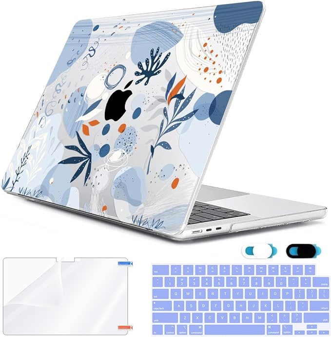 Compatible with 2025 2024-2022 MacBook Air 13.6 inch Case Model A3240 M4 A3113 by HOHAIYOO