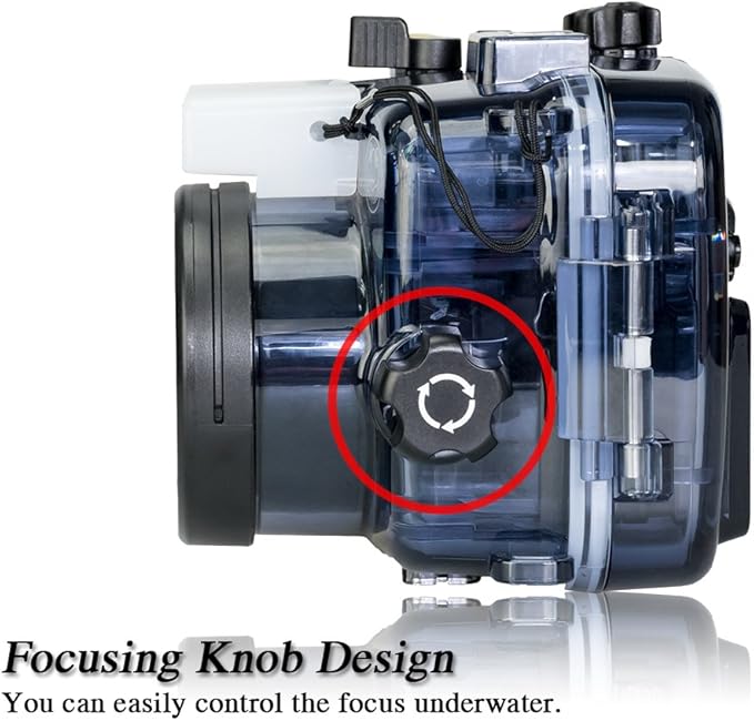 Seafrogs 40m/130ft Waterproof Underwater Camera Housing Waterproof Case - Image 6