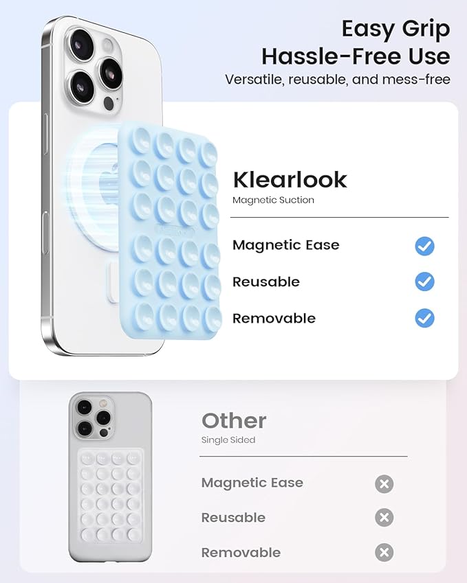 Klearlook Magnetic Suction Phone Mount - Image 3