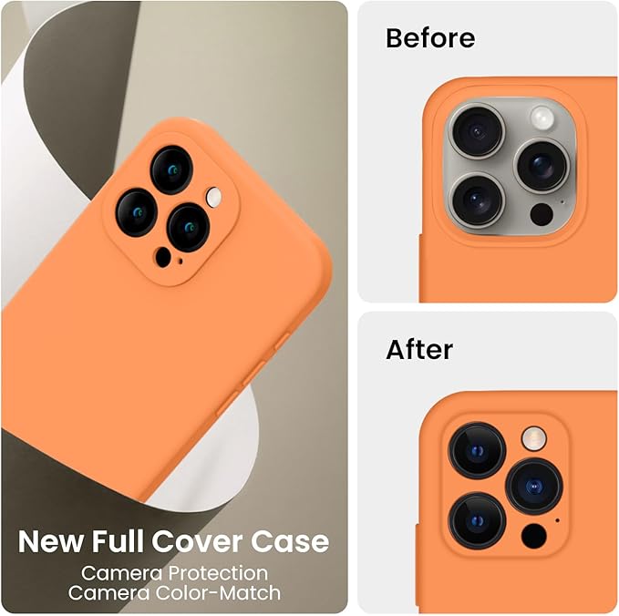FireNova Designed for iPhone 15 Pro Case, Silicone Upgraded Phone Case with - Image 3