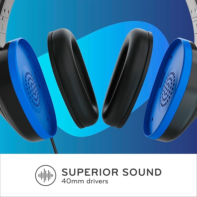 ThinkWrite Technologies REVO TW300, Premium Wired Over-Ear Headphones, Noise - Image 5