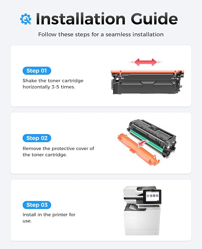 655A Toner Cartridge Set 4-Pack High Yield - Image 4