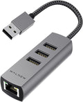 USB-C to Ethernet Adapter, WALNEW USBC to RJ45 LAN Adapter, Gigabit Cat Network by WALNEW
