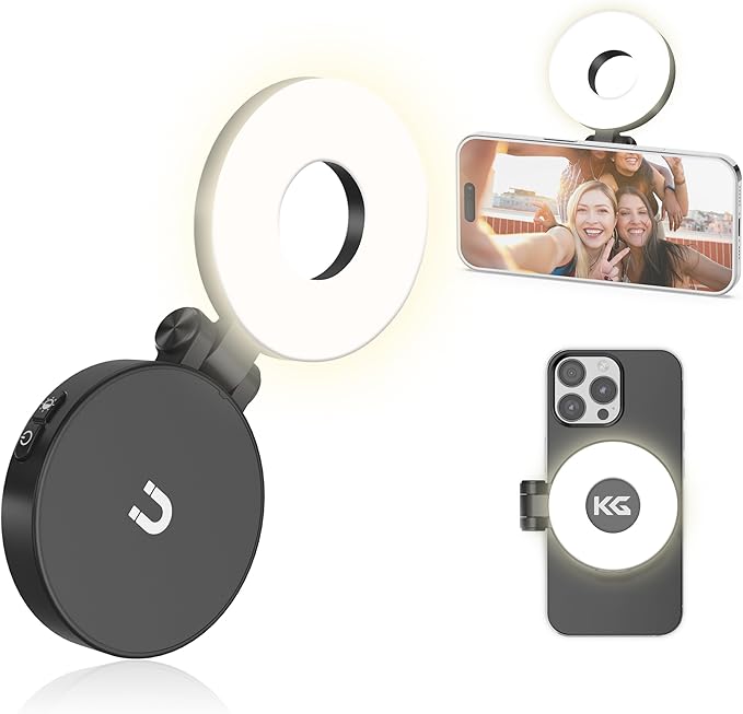 KraftGeek Magnetic Selfie Light by KraftGeek