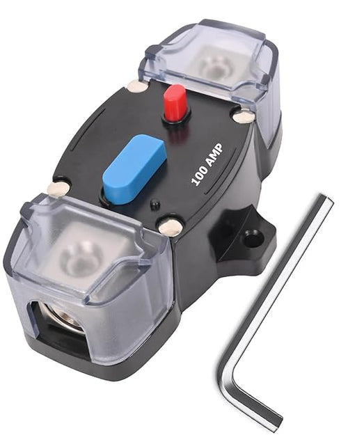 100 Amp Circuit Breaker 12-48 Volt DC 100A Self Recovery Resettable High Amp by BULVACK