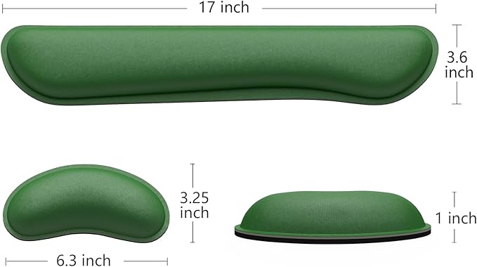 Dapesuom Enlarge Keyboard Wrist Rest, Memory Foam Wrist Cushion - Image 5