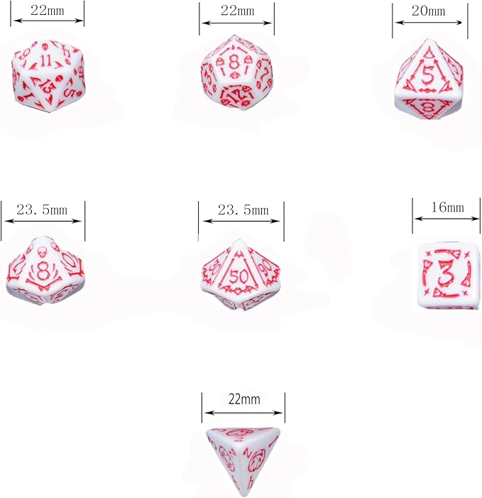 SmartDealsPro Double-Colors Polyhedral Dice Sets - Image 3