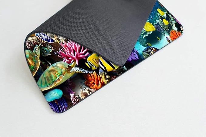 Marine Turtle Mouse pad Customized Mousepad Non-Slip Rubber Base Mouse Pads - Image 3
