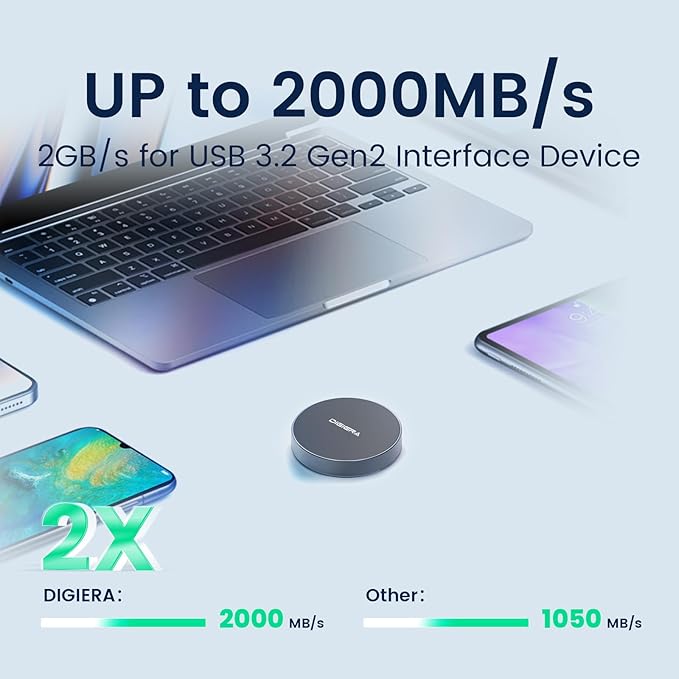 4TB Magnetic Portable SSD, External Solid State Drives - Image 4