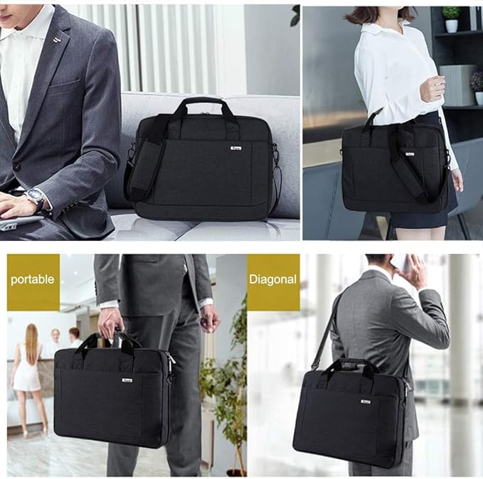 Voova Laptop Bag Case 15 15.6 16 Inch, Computer Sleeve Messenger Bag - Image 7
