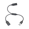 USB Splitter Cable 1FT, USB A Male to Dual USB A Female Y Splitter Adapter 1 in by Unknown