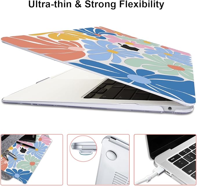 for MacBook Air 13 inch Case 2021 2020 2019 2018 A2337 M1 A2179 A1932 Cover - Image 5