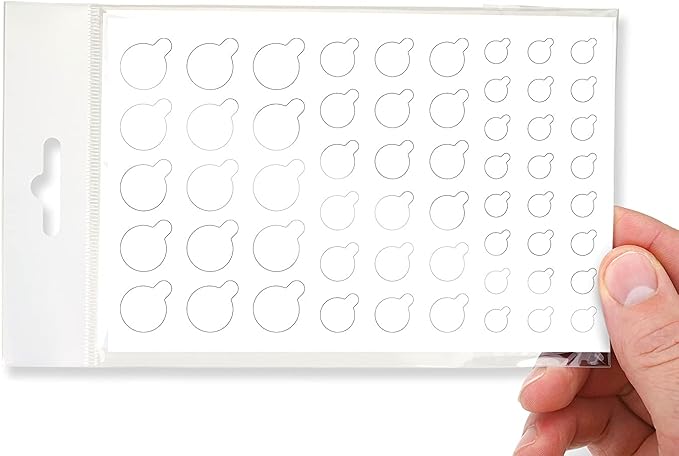 BLOCKED Stackable Webcam/Camera Vinyl Covers | 57 TabbedLow-Tack Restickable by BLOCKED