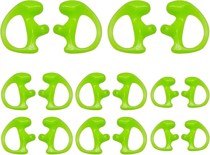 Silicone Replacement Earmold for Motorola/Baofeng/Retavis Radios by POFENALwalkietalkieearpiece