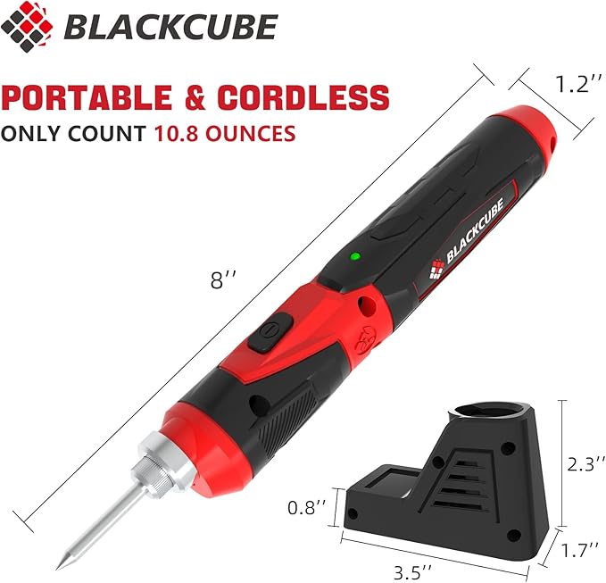 BLACKCUBE Cordless Soldering Iron Kit - Image 2