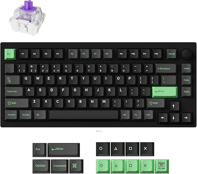 P1 HE 75% Wireless Custom Mechanical Gaming Keyboard by Lemokey