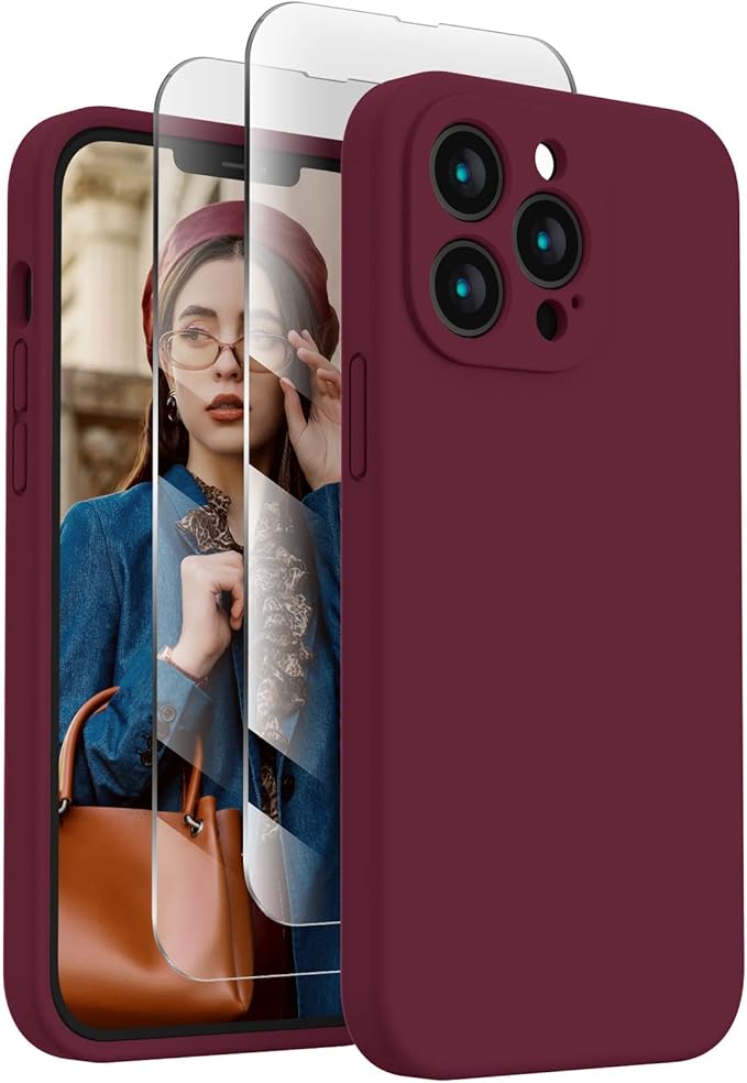 FireNova Designed for iPhone 13 Pro Case, Silicone Upgraded Phone Case with by FireNova