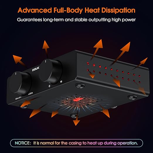 Douk Audio A5 2 Channel TPA3255 Stereo Amp, 300 Watts x2 Mini Hi-Fi Audio Power - Image 7