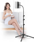 Ipad Tripod Stand, Gooseneck 65" Height Adjustable Floor Stand by Unknown