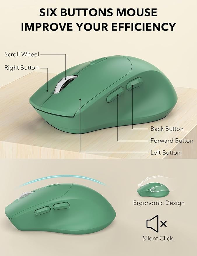 Wireless Keyboard and Mouse Combo - Image 6