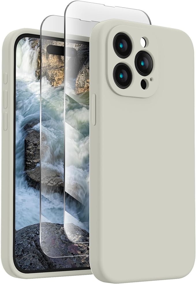 FireNova Designed for iPhone 15 Pro Case, Silicone Upgraded Phone Case with by FireNova