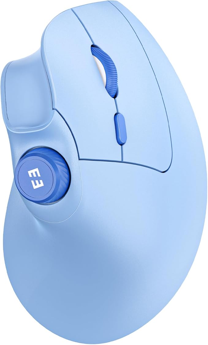seenda Ergonomic Mouse Rechargeable, USB+Dual Bluetooth, MOU-302 Vertical by seenda-JustBeYourself