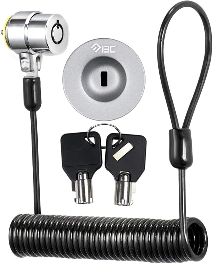 I3C Laptop Lock Cable 6ft Cut-Resistant Security Cable - Image 9