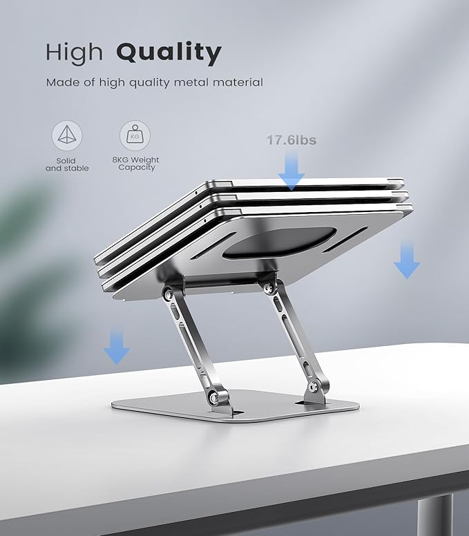 Laptop Stand Adjustable Computer Stand Sturdy Aluminum Laptop Stand - Image 5