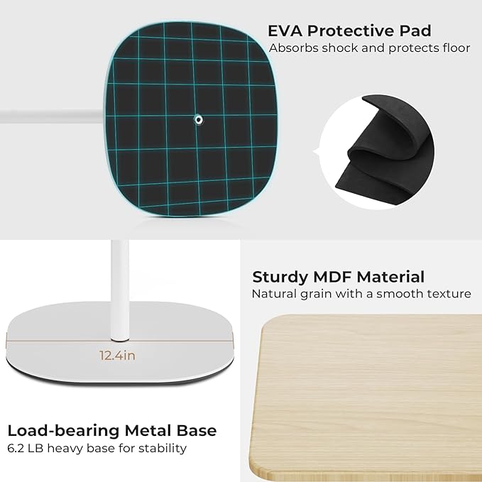 Portable Laptop Floor Stand, Bedside/Sofa Table - Image 5