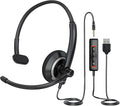 USB Headset with Microphone for PC by awatrue