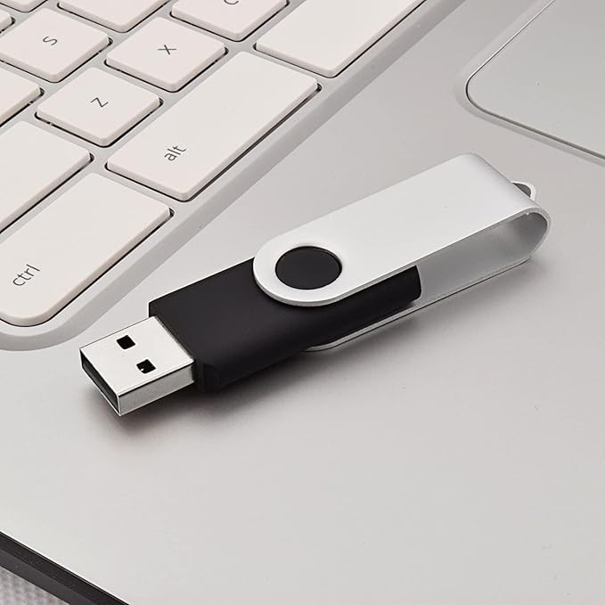 JUANWE 8GB USB Flash Drive 10 Packs, Bulk USB Sticks 2.0 Mutipack Metal Thumb - Image 7