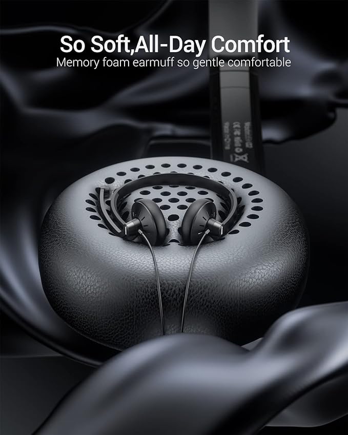 USB Headset with Microphone for PC Laptop - Image 3