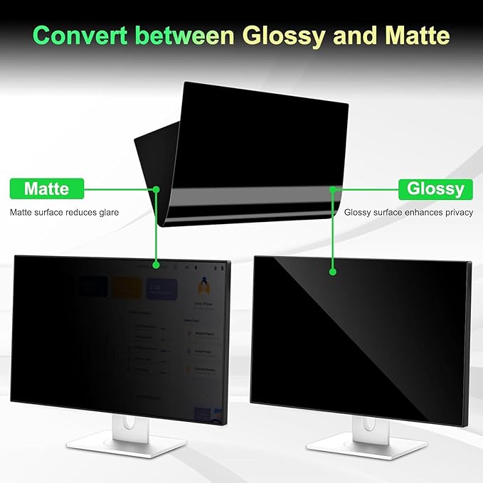 22 Inch Computer Privacy Screen Filter - Image 3