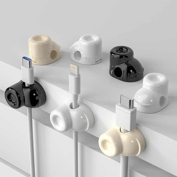 Magnetic Cable Clips, Adjustable Cord Holder Management, Adhesive Wire Keeper - Image 8