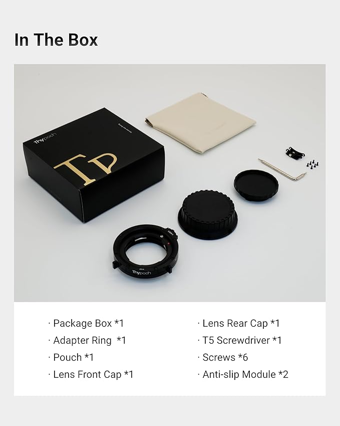Thypoch M-RF Lens Mount Adapter Auto-Lock, Compatible - Image 7