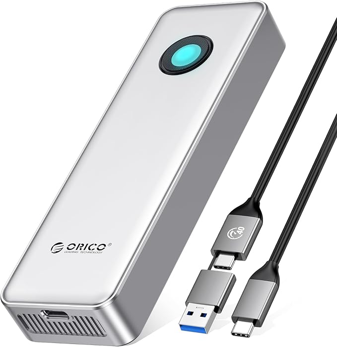 ORICO 2TB Portable SSD for 3700MB/s, RGB External Solid State Drive by PioneerDataSolutionPowerYourFuture