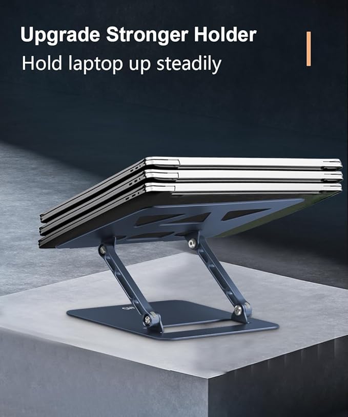 Adjustable Laptop Stand for Desk, Portable Laptop Stand Holder and Riser - Image 5