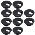 10 Pcs Desk Grommet 2" / 50 mm, Desk Cord Hole Cover, Cable Grommet ABS Plastic by EASYEAH