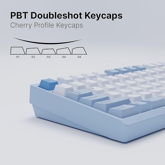 Chilkey ND TKL Aluminum Mechanical Keyboard, 87 Keys Tenkeyless Wireless Gaming - Image 6