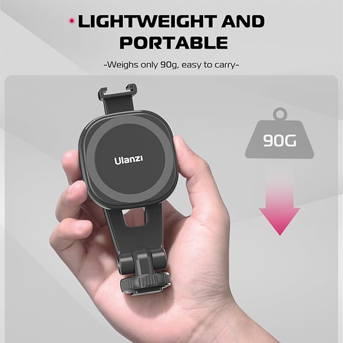 ULANZI Magnetic iPhone Tripod Mount MA23, Magnet Phone Holder Adapter Tripod - Image 4