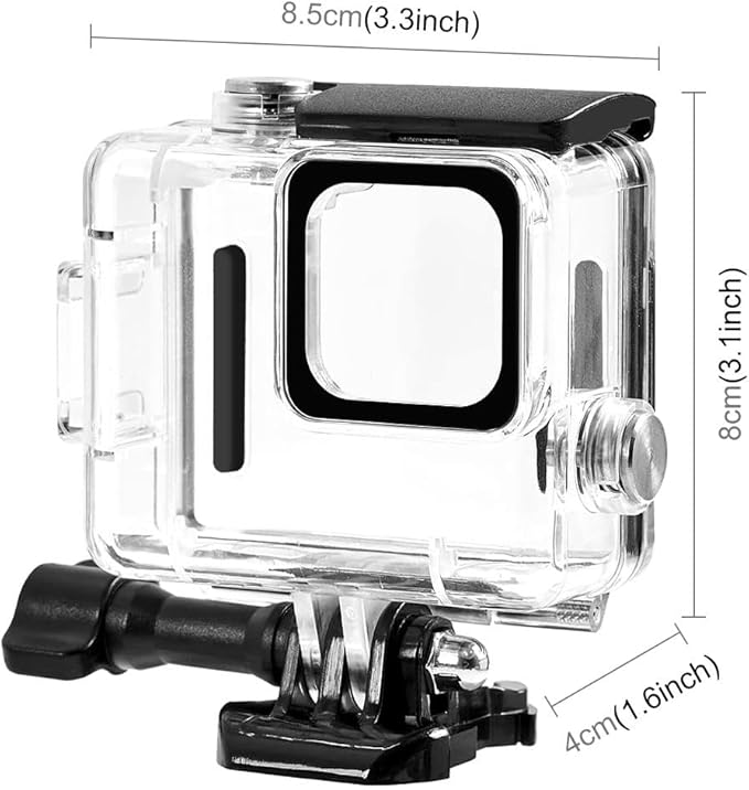 Waterproof Case for Go Pro Hero 4K, FotStdio 196ft/60m Underwater Diving - Image 7