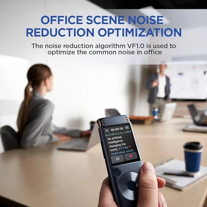 Offline AI Voice Recorder with Playback, Secure Digital Recorder with - Image 2