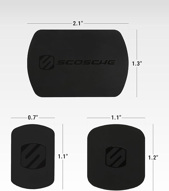 Scosche MAGRKI MagicMount Replacement Metal Plate Kit - Image 8