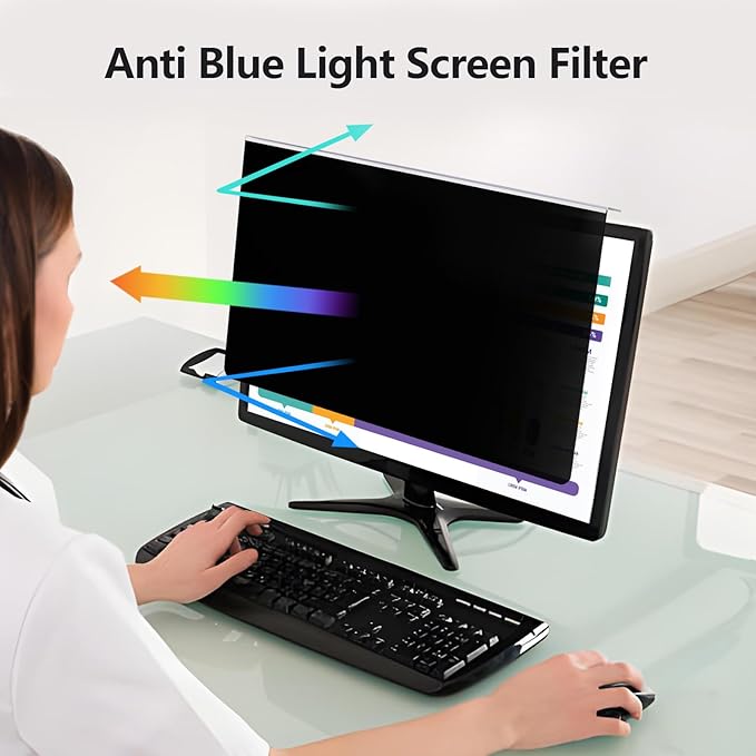 【2 Pack】 27 Inch Privacy Screen Protector - Image 4