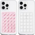 2 Pack Silicone Suction Phone Case Mount, Silicon Adhesive Phone Grip by LvShuLiangPin