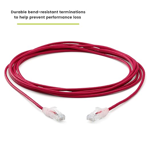 TRUECABLE Cat6 Component Rated Patch Cable, Unshielded, 28AWG Solid Copper - Image 5