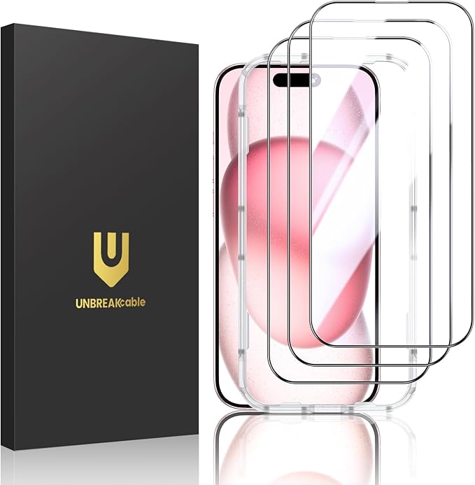 UNBREAKcable 3-Pack Screen Protector by UNBREAKcable