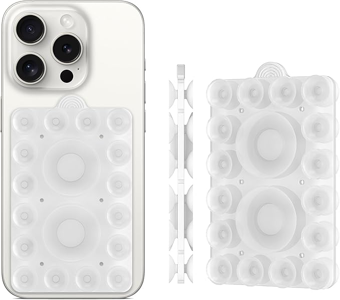 Silicone Suction Phone Holder Mount, Silicon Adhesive Phone Accessory - Image 2